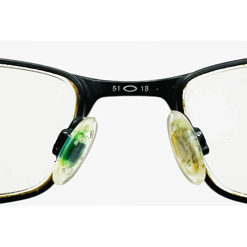 Oakley Socket 2.0 Eyeglasses Mens Brushed Chrome Black Fair 51-18-133